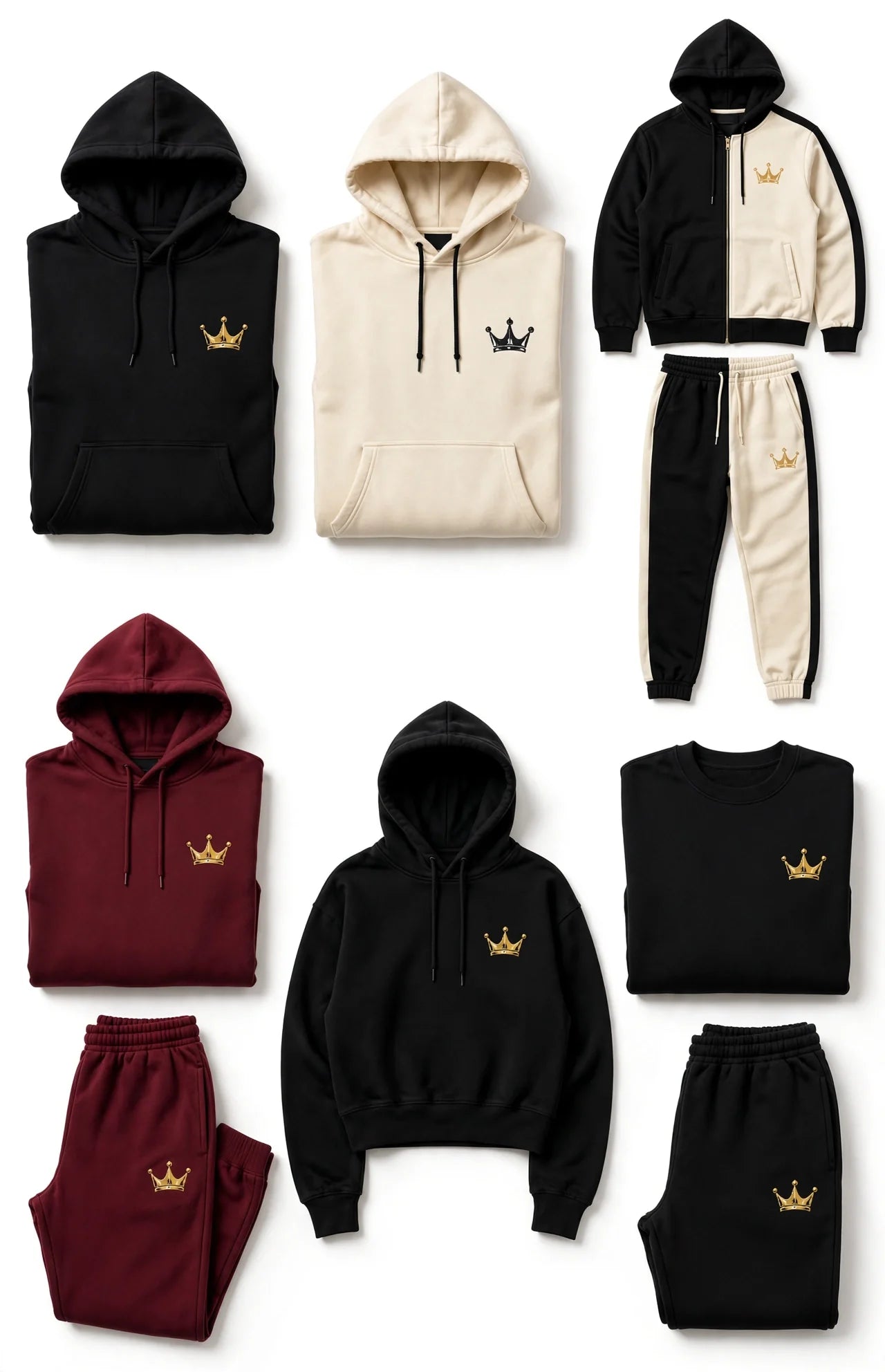 Heavyweight Crown 👑 Sweat Suit