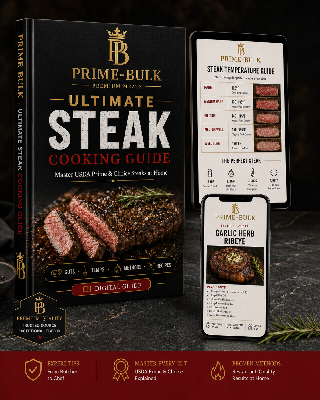 Prime-Bulk Ultimate Steak Cooking Guide