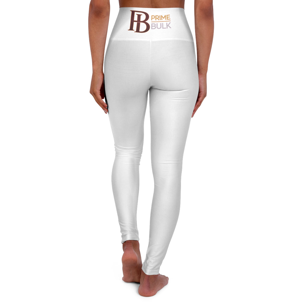 Prime-Bulk High Waisted Yoga Leggings (AOP)
